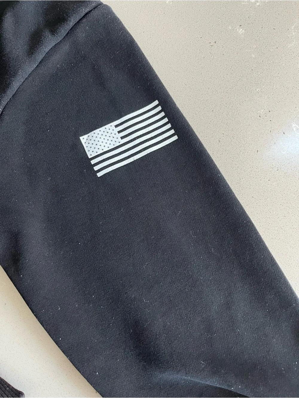Charlie Kirk Freedom Hoodie Sweatshirt Black Youth XL American Flag TurningPoint